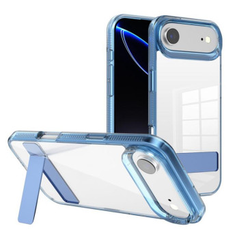 Противоударный чехол Kalebol Holder Clear Acrylic Hybrid TPU для iPhone Air - синий