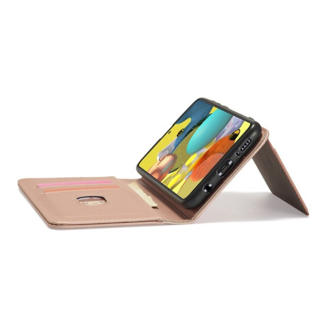 Чехол-книжка Strong Magnetism на Samsung Galaxy M32/A22 4G - розовое золото