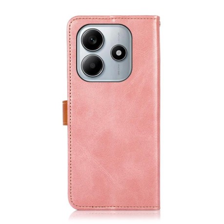 Чохол-книжка KHAZNEH Cowhide Texture на Xiaomi Redmi Note 14 4G 164.84mm - золото
