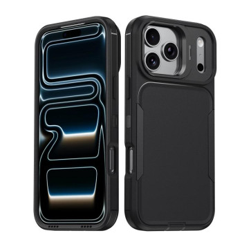 Чохол Traveler Lens Frame Holder з тримачем камери на iPhone 18 Pro Max / 17 Pro Max — чорний
