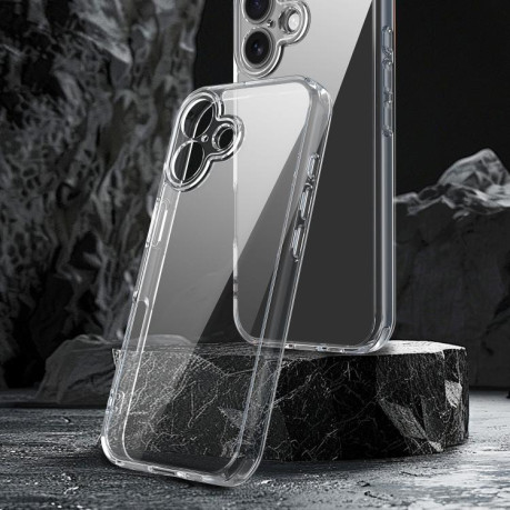 Чохол PC Hybrid TPU Airbag Shockproof для iPhone 17 - прозорий