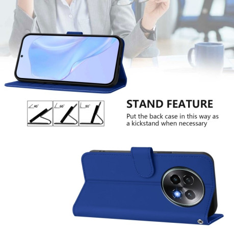 Чохол-книжка Skin Feel S-type для Realme 13+ 5G/13 Pro 5G/13 Pro+ - синій