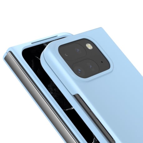 Протиударний чохол Skin Feel PC для Google Pixel 9 Pro Fold - блакитний