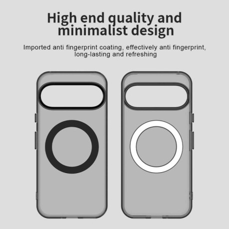 Протиударний чохол MagSafe Holder PC Hybrid для Google Pixel 9 - чорний
