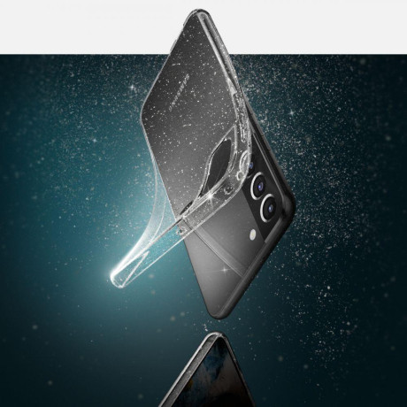 Оригинальный чехол Spigen Liquid Crystal на Samsung Galaxy S22 - Glitter Crystal