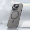 Противоударный чехол Benks Magsafe Magnetic для iPhone 15 Pro - серый