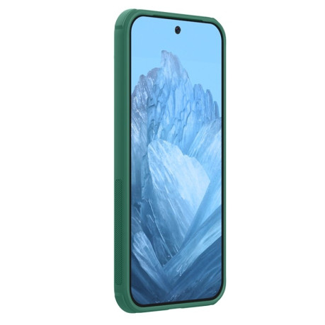 Противоударный чехол NILLKIN Frosted Shield Pro Magnetic Magsafe для Google Pixel 9 Pro - зеленый