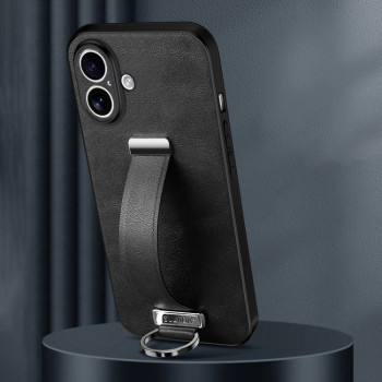 Противоударный чехол SULADA Tide Cool Series для iPhone 16 Plus - черный