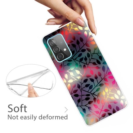 Ударозащитный чехол Painted для Samsung Galaxy A32 4G - Fluorescent Branches