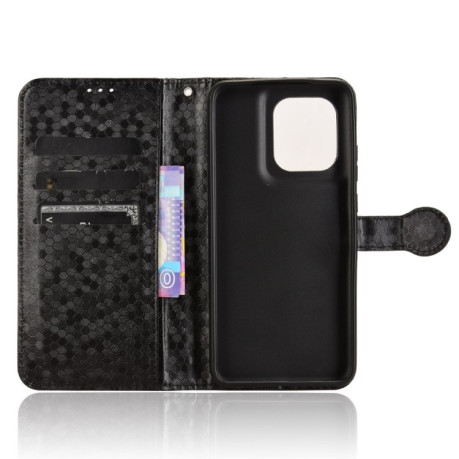 Чехол-книжка Honeycomb Dot для Motorola Edge 50 Neo / S50 5G - черный