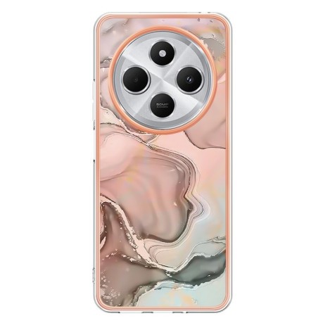 Протиударний чохол Electroplating IMD для Xiaomi Redmi 14C 4G/Poco C75/Redmi A4 5G - Rose Gold