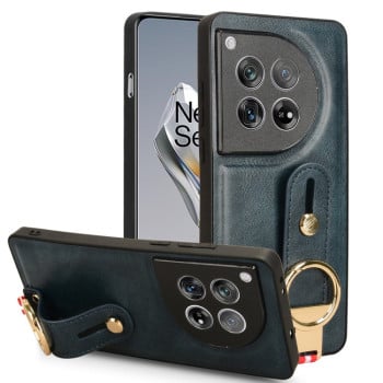 Протиударний чохол Wristband Leather Back для OnePlus Ace 3/12R - синій