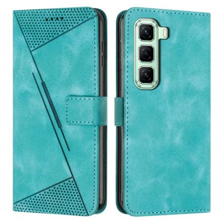 Чехол-книжка Dream Triangle Leather на Infinix Hot 50 4G - зеленый
