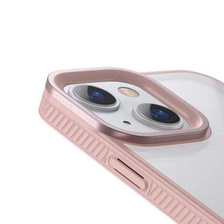 Чохол Baseus Crystal для iPhone 14/13 - рожевий