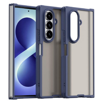 Чехол Fan Dun Series гибрид на Samsung Galaxy Fold8 Ultra 5G — синий