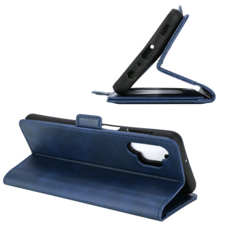 Чехол-книжка Dual-side Magnetic Buckle для Samsung Galaxy A32 5G- синий
