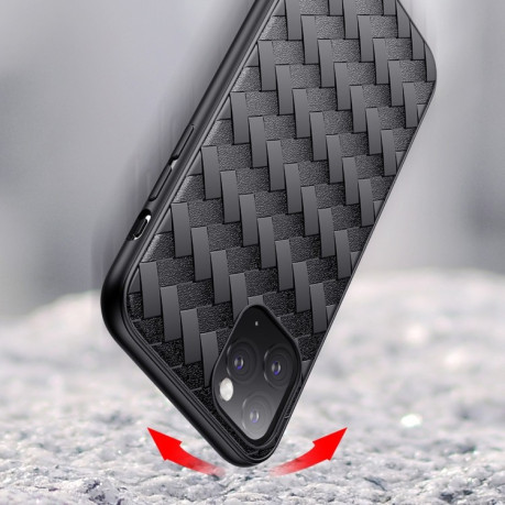 Чехол JOYROOM Milan Series Weave Plaid Texture на iPhone 11 Pro - красный