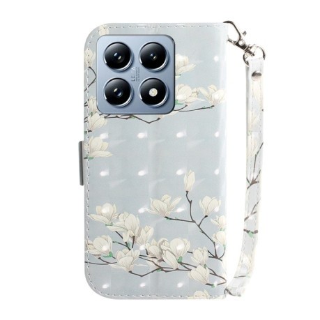 Чохол-книжка 3D Painting для Xiaomi 14T Pro - Magnolia
