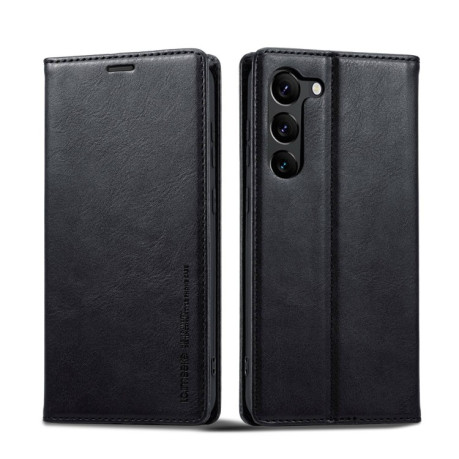 Чохол-книжка LC.IMEEKE RFID для Samsung Galaxy S23 5G - чорний