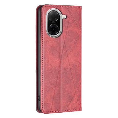 Чехол-книжка Rhombus Texture на Xiaomi Redmi A5 4G 171.7mm - красный