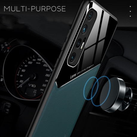 Противоударный чехол Organic Glass для Xiaomi Mi 10S - синий