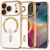 Чохол Tech-Protect MagFlex MagSafe на iPhone 18 Pro Max/17 Pro Max - Transparent Gold