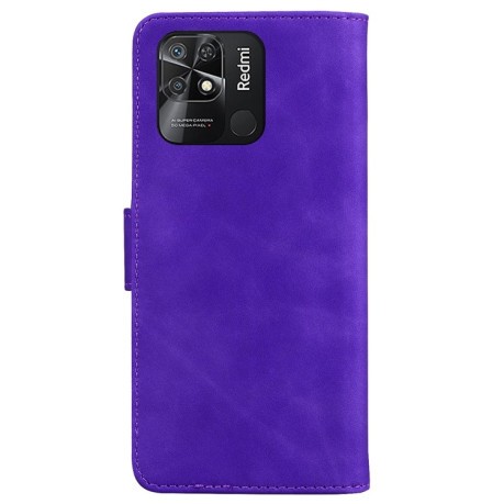 Чохол-книжка Skin Feel Pure Color для Xiaomi Poco C40/Redmi 10c - фіолетовий