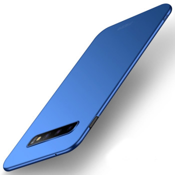 Ультратонкий чехол MOFI Frosted PC на Samsung Galaxy S10 - синий
