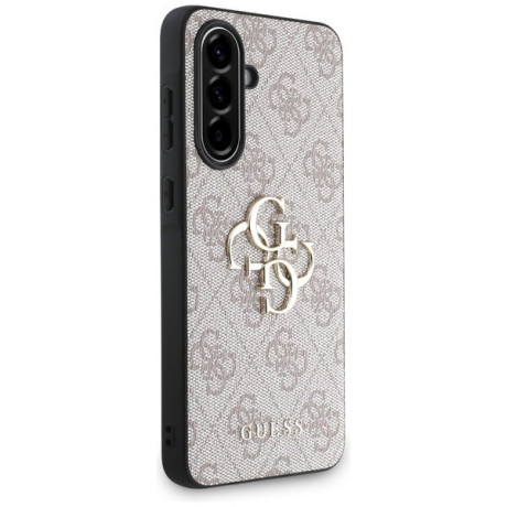 Оригинальный чехол Guess Big 4G Logo Classic Logo для Samsung Galaxy A56 - Pink