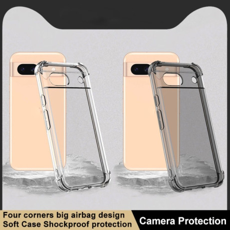 Чохол imak Shockproof Airbag для Google Pixel 8a - прозорий