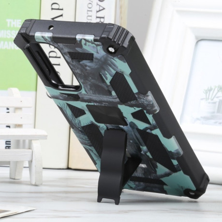Противоударный чехол Magnetic Armor для Samsung Galaxy A14 5G - светло-зеленый