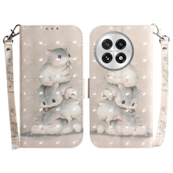 Чехол-книжка 3D Painting для OnePlus 13 - Squirrels