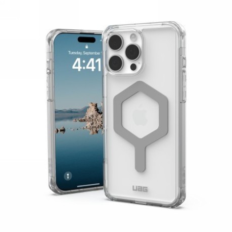 Оригинальный чехол UAG Plyo Magsafe для iPhone 16 Pro Max - silver