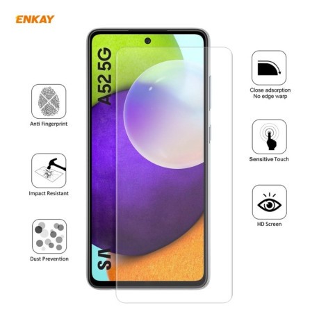 3D защитная пленка ENKAY Hat-Prince 0.1mm на Samsung Galaxy A52/A52s - прозрачный
