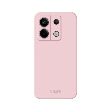 Ультратонкий чохол MOFI Qin Series Skin Feel All-inclusive Silicone Series для Xiaomi Redmi Note 13 - рожевий