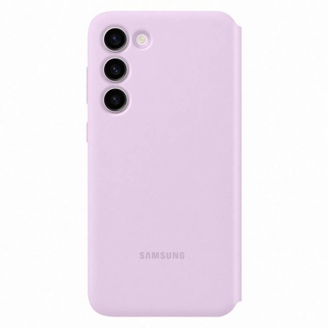 Оригинальный чехол-книжка Samsung Smart View Wallet для Samsung Galaxy S23 Plus - Lilac (EF-ZS916CVEGWW)