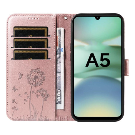 Чехол-книжка Dandelion Embossed Pattern Flip Leather для Redmi A5 4G 173.3mm Global - золото
