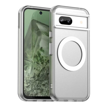 Противоударный чехол MagSafe Holder PC Hybrid для Google Pixel 8a - белый