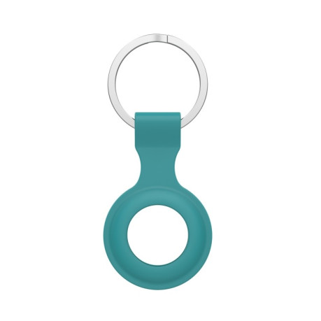 Силиконовый брелок с кольцом для AirTags - зеленый