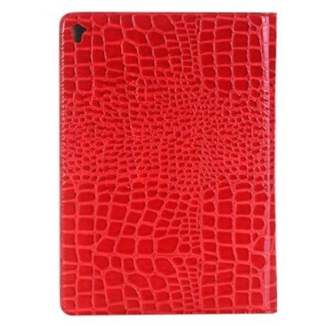 Шкіряний Чохол Crocodile Texture червоний для iPad Pro 9.7