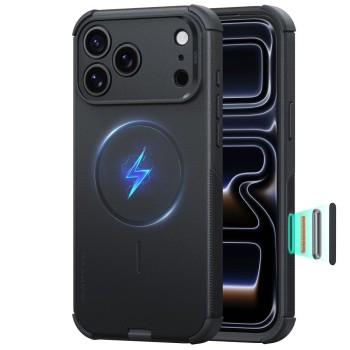 Оригінальний чохол ESR Cyber Tough з MagSafe на iPhone 18 Pro Max / 17 Pro Max - Black