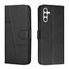 Чехол-книжка Stitching Calf Texture для Samsung Galaxy A55 - черный
