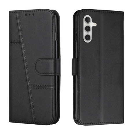 Чохол-книжка Stitching Calf Texture для Samsung Galaxy S25+ / S24+ 5G - чорний