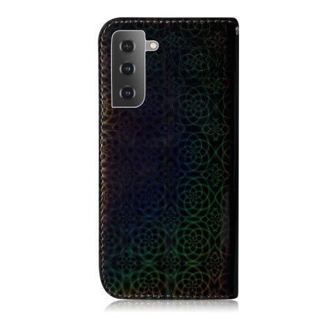 Чохол-книжка Solid Color Colorful Samsung Galaxy S21 - чорний