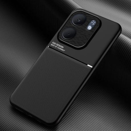 Чоловічий протиударний чохол Tilt Strip Grain на OPPO A5x 5G Global - чорний