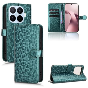 Чохол-книжка Honeycomb Dot на Xiaomi 17T Pro 5G — зелений