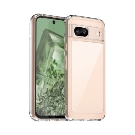 Протиударний чохол Colorful Acrylic Series для Google Pixel 8a - прозорий