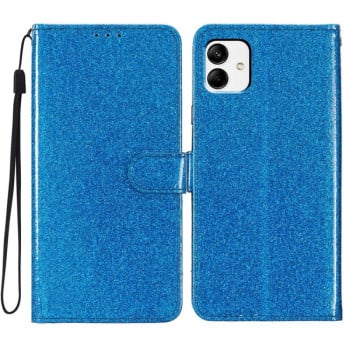 Чехол- книжка Glittery Powder на Samsung Galaxy A05 - синий