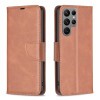 Чохол-книжка Retro Lambskin Texture для Samsung Galaxy S24 Ultra 5G - коричневий