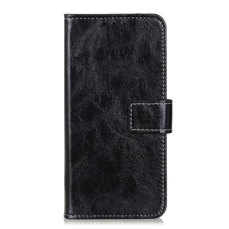 Чохол-книжка Magnetic Retro Crazy Horse Texture на Xiaomi Poco F7 Pro / F7 Ultra - чорний